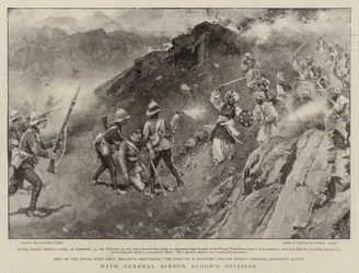 Mit der Division von General Bindon Blood